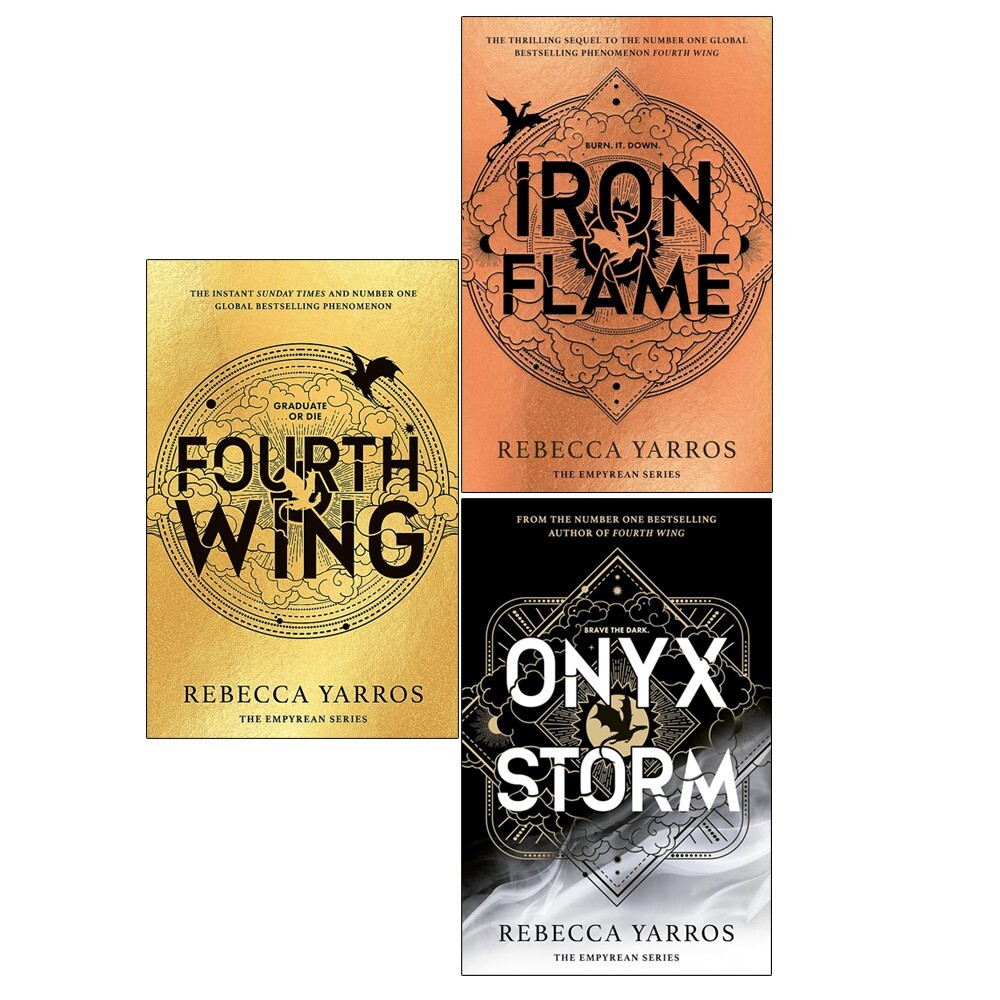 The Empyrean Series 3 Books Collection Set By Rebecca Yarros (Paperback UK IMPOR