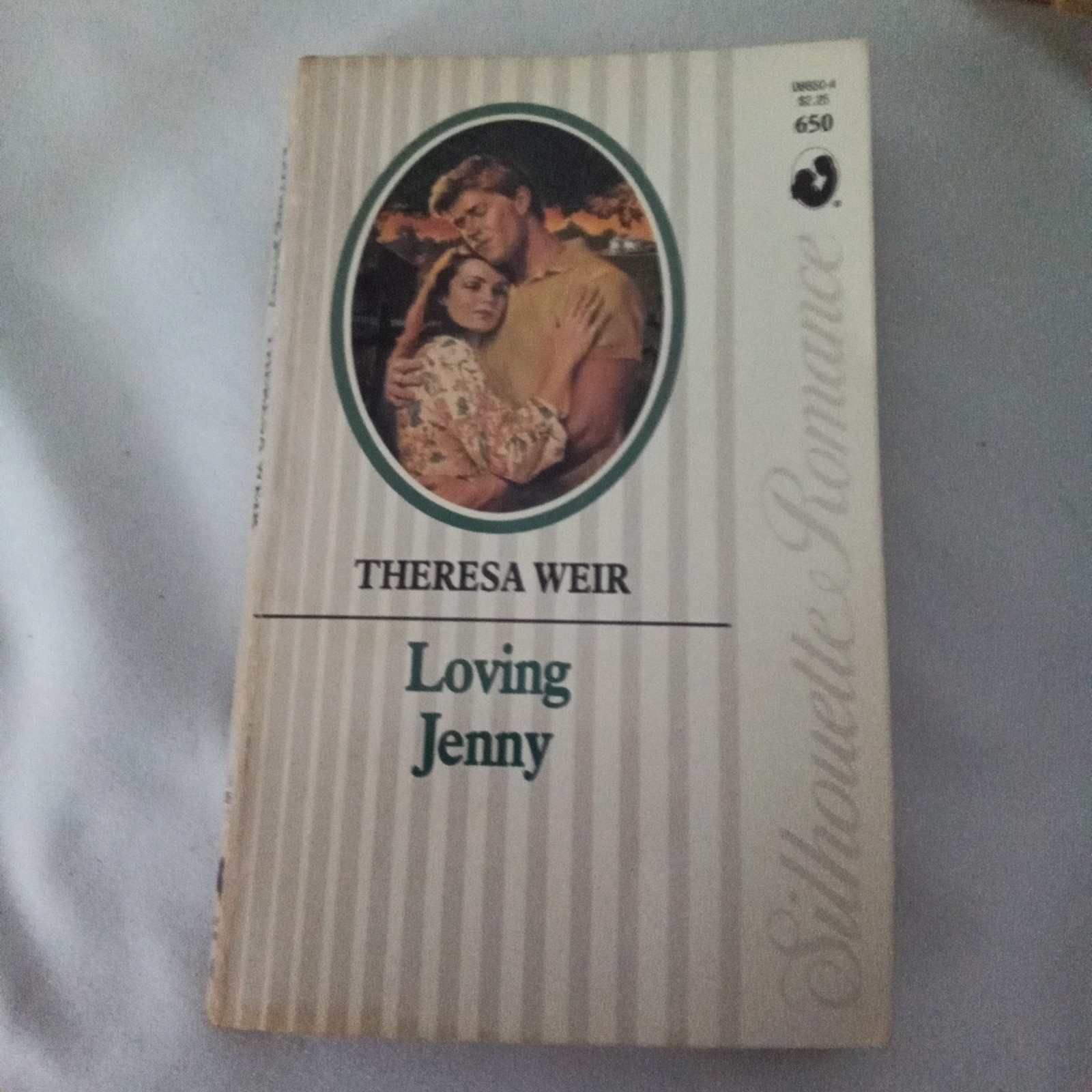 Loving Jenny Theresa Weir Silhouette Romance 650 Vintage Paperback 1989