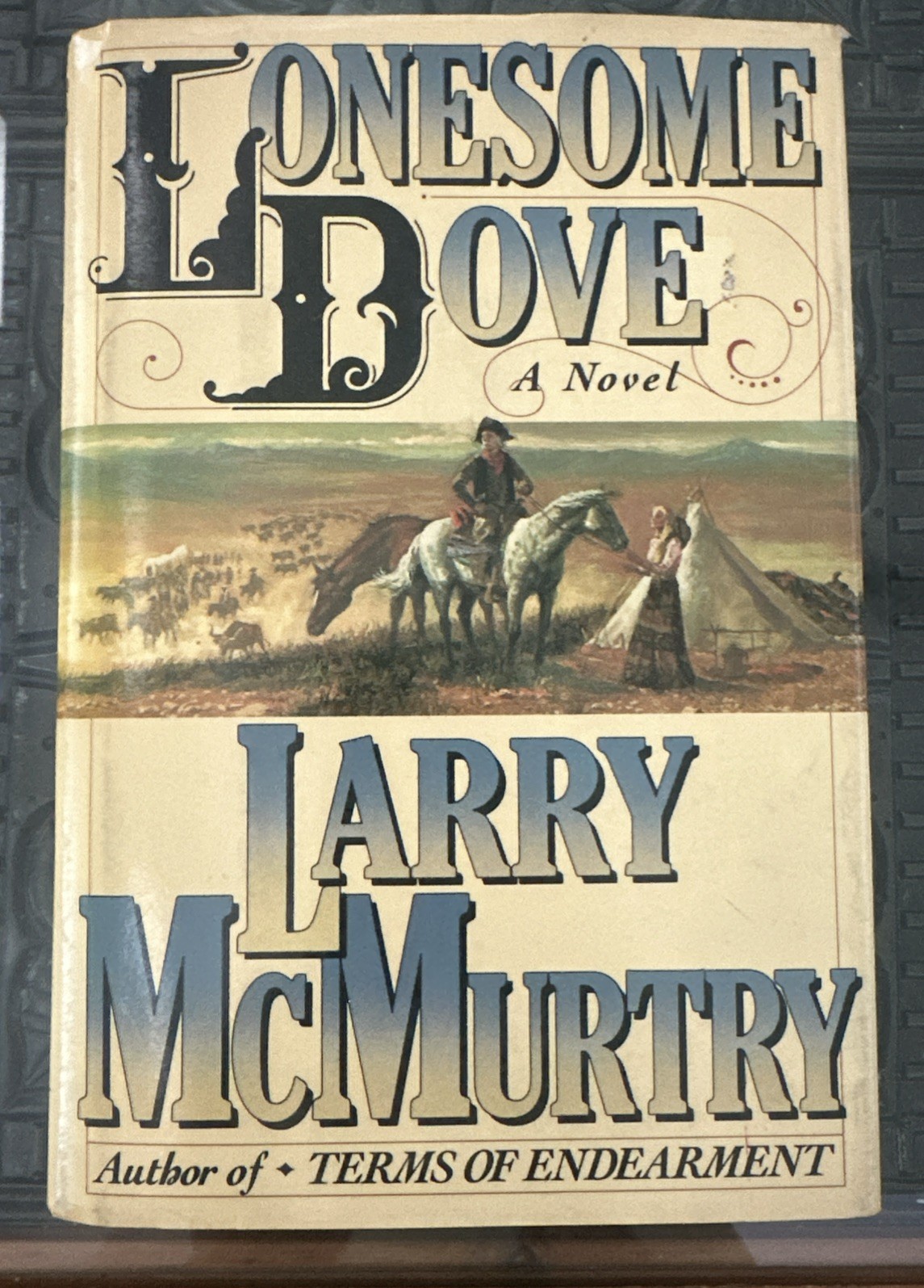 LONESOME DOVE LARRY MCMURTRY 1985 1st Edition 1st Printing W/Error Hardcover