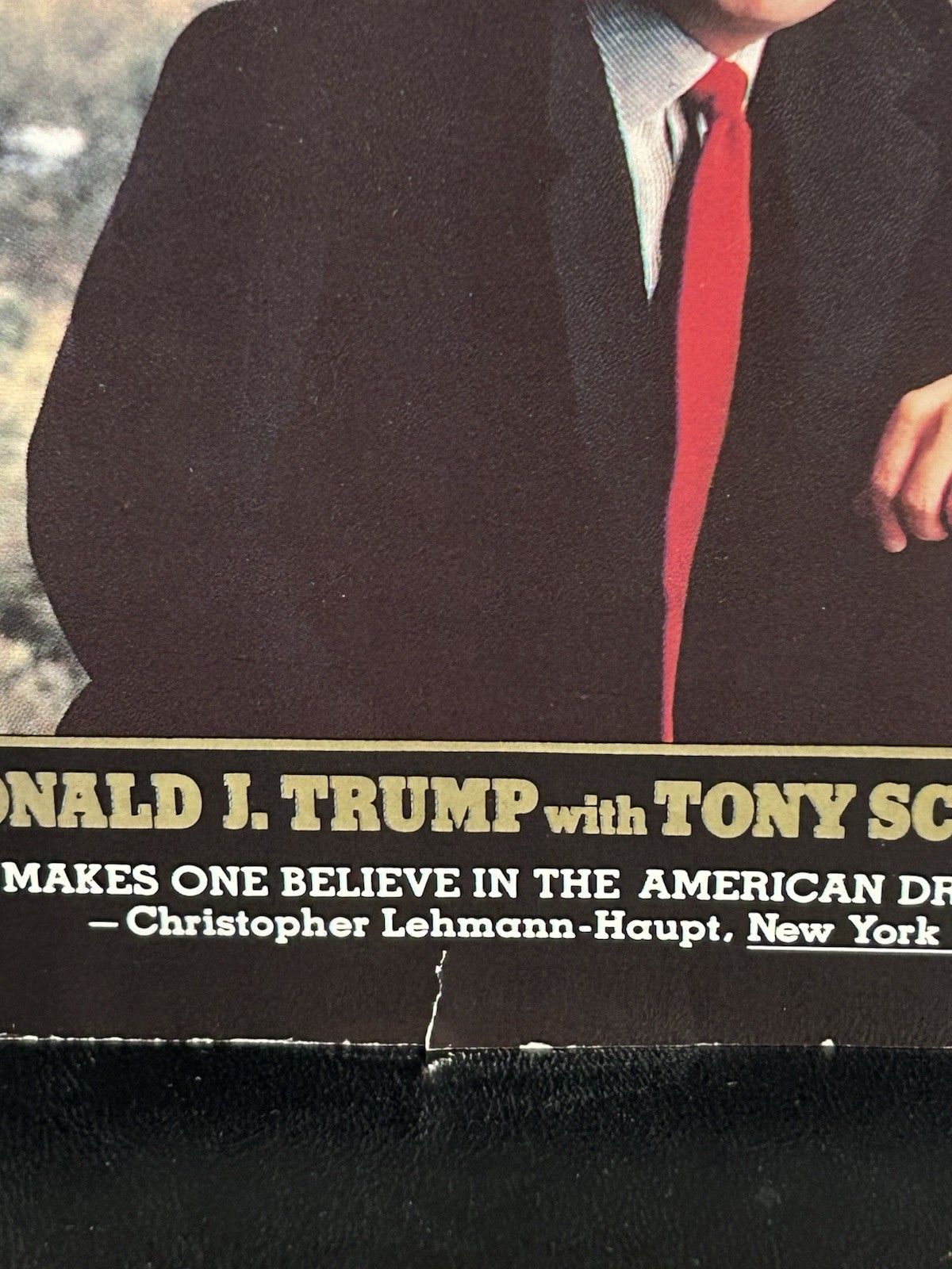 The Art of the Deal Donald J Trump First 1st Warner Books Edition Paperback 1989