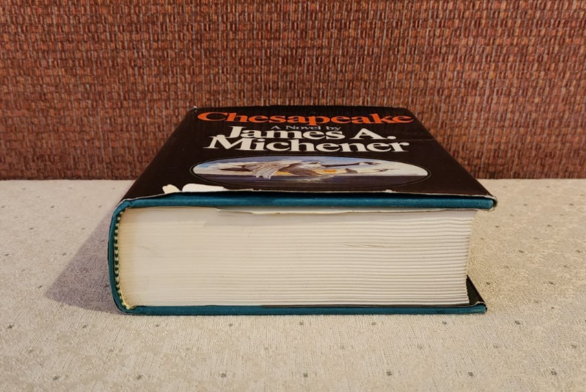 Chesapeake by James A. Michener Hardcover w/Dust Jacket 1978 SIGNED!