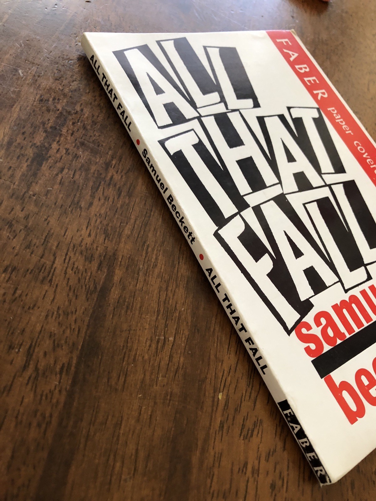 All That Fall by Samuel Beckett 1970 PB