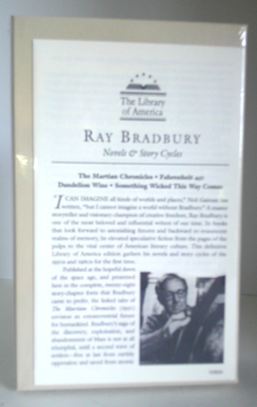 Library of America: RAY BRADBURY “Novels & Story Cycles” – “Fahrenheit 451” -NEW