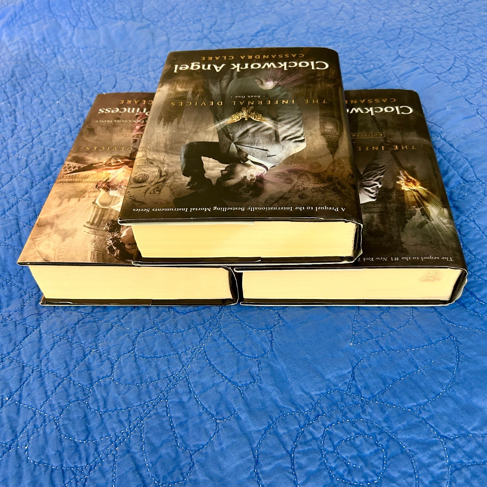 Complete HC Set: Infernal Devices Trilogy by Cassandra Clare 1st Ed/1st Printing