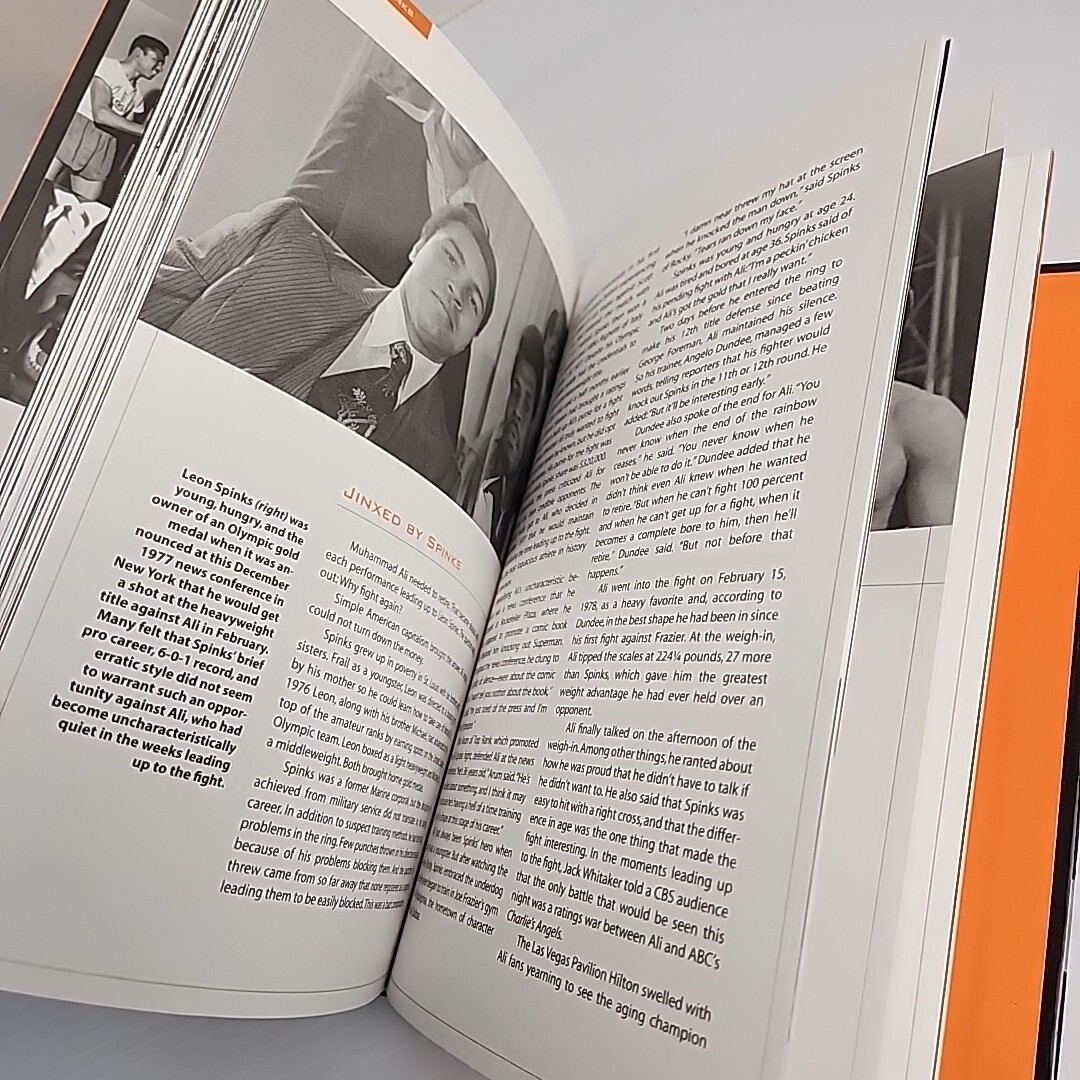 2 Books on Muhammad Ali : Handbook & Ali in Action DVD Documentary HC Nice