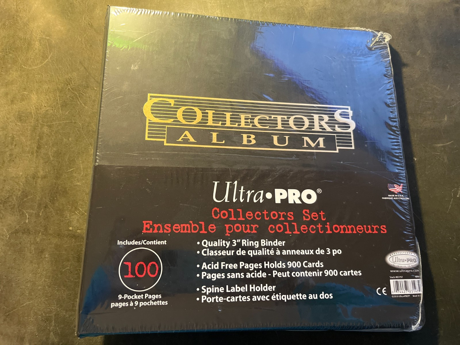 Ultra Pro 3″ Trading Card Collector’s Album Binder with 100 Pages -NEW Sealed-