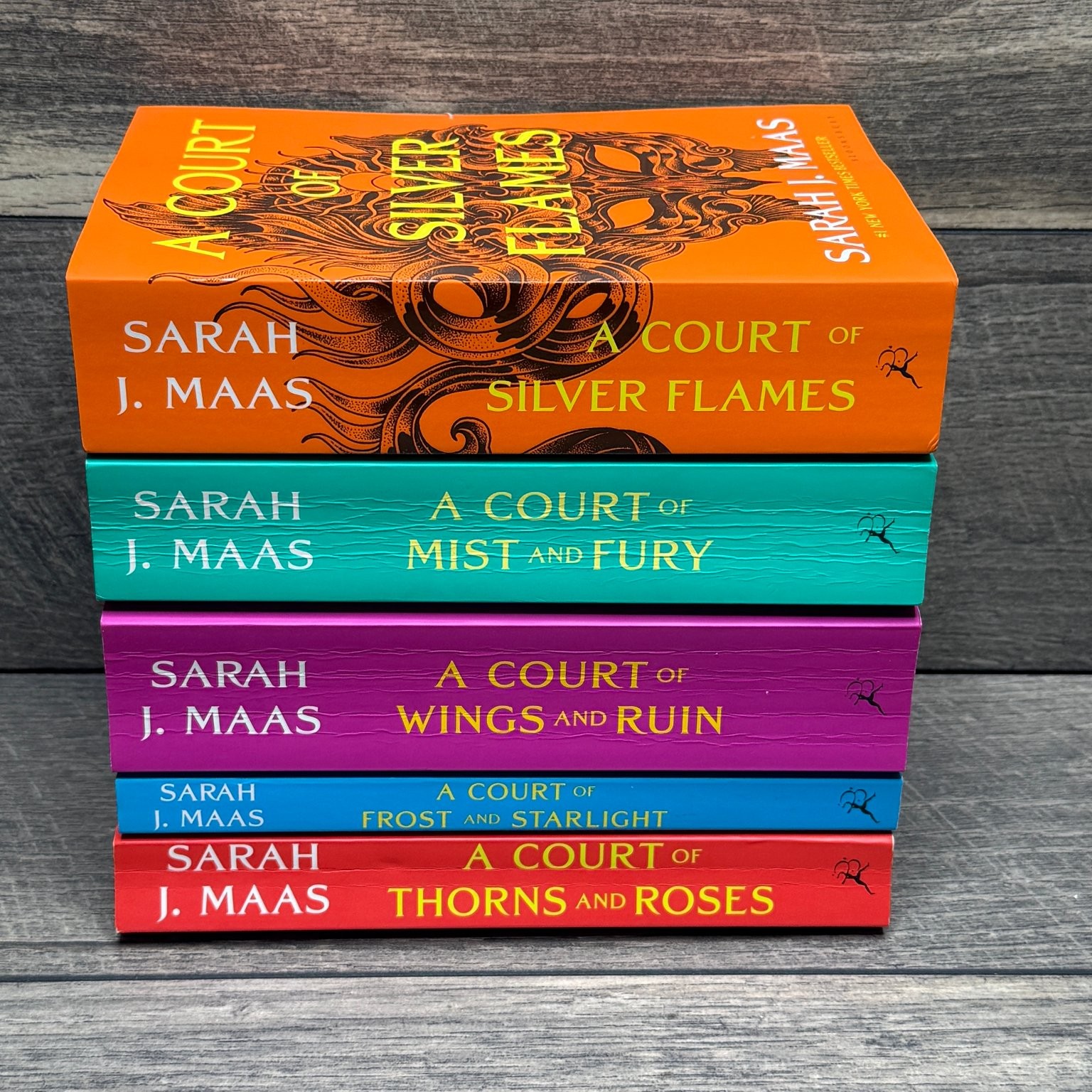 A Court of Thorns Roses Series Complete Set 1-5 Sarah J Maas Fantasy Paperback