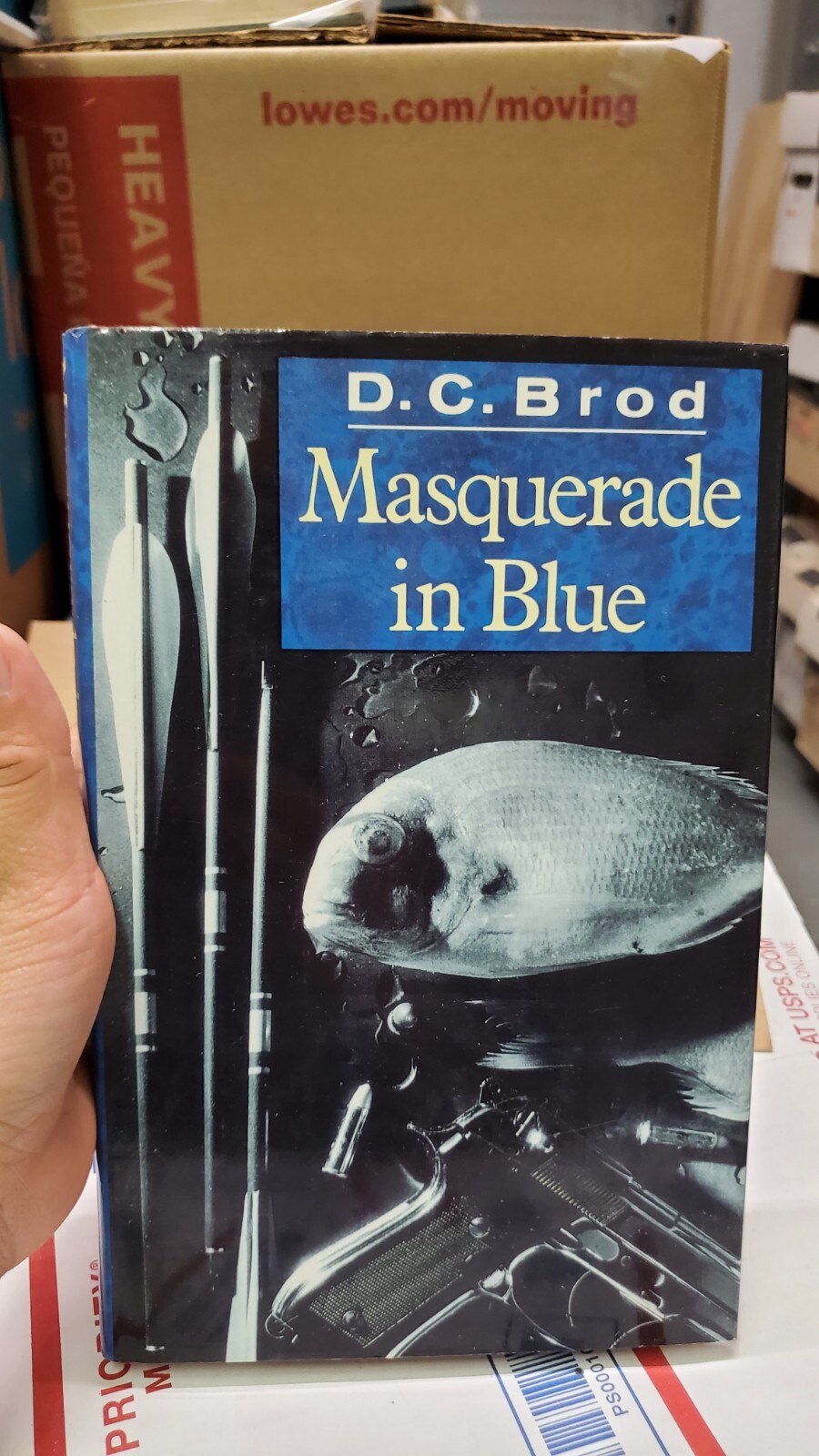 Masquerade In Blue By D. C. Brod Piatkus Pr.(UK) 1991 Hardcover