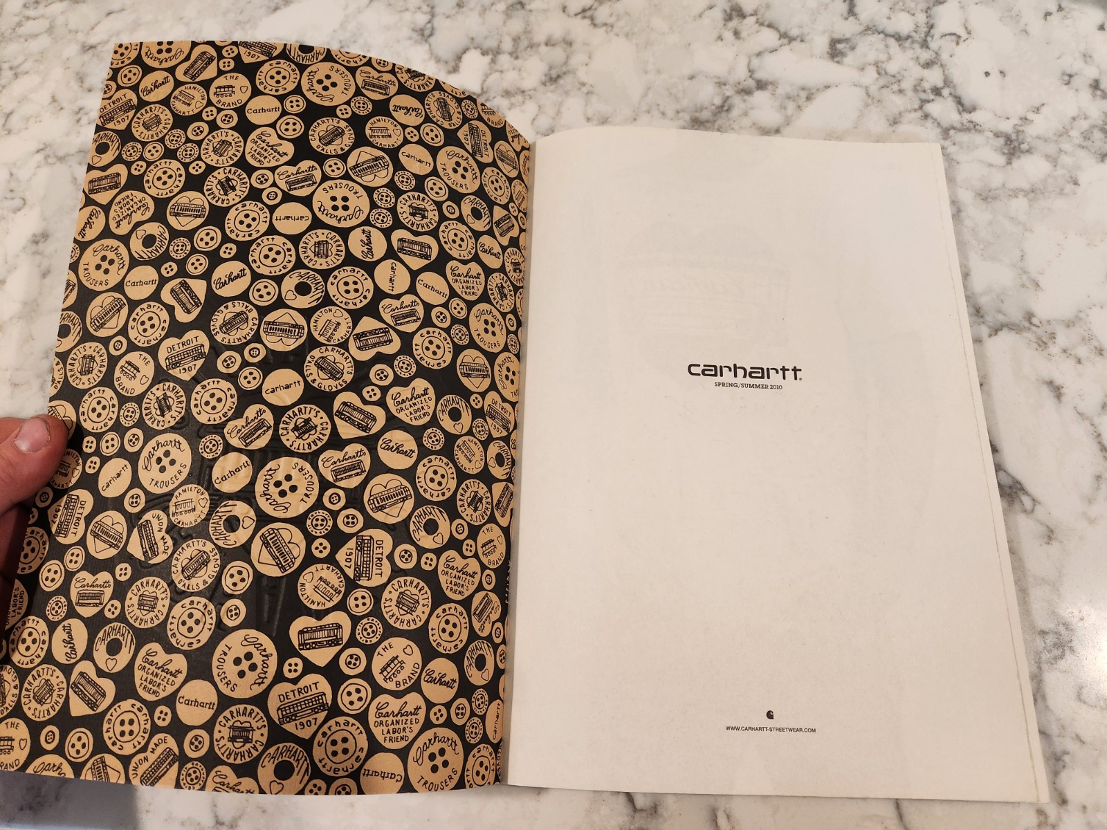 Carhartt Brand Book No 3 Limited Edition Book Includes Stickers WIP Catalog 2010