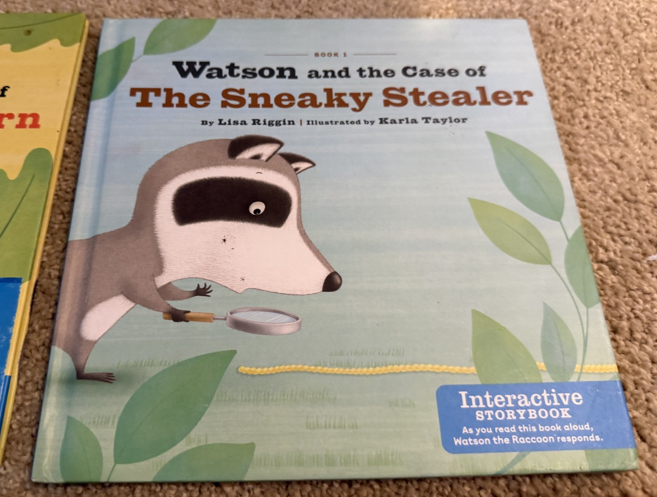 Lot 4 Watson and the Case of the Missing Acorn Hardcover Book Katherine Stan 1 2
