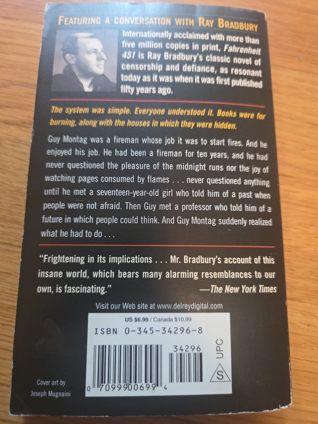 Fahrenheit 451 by Ray Bradbury