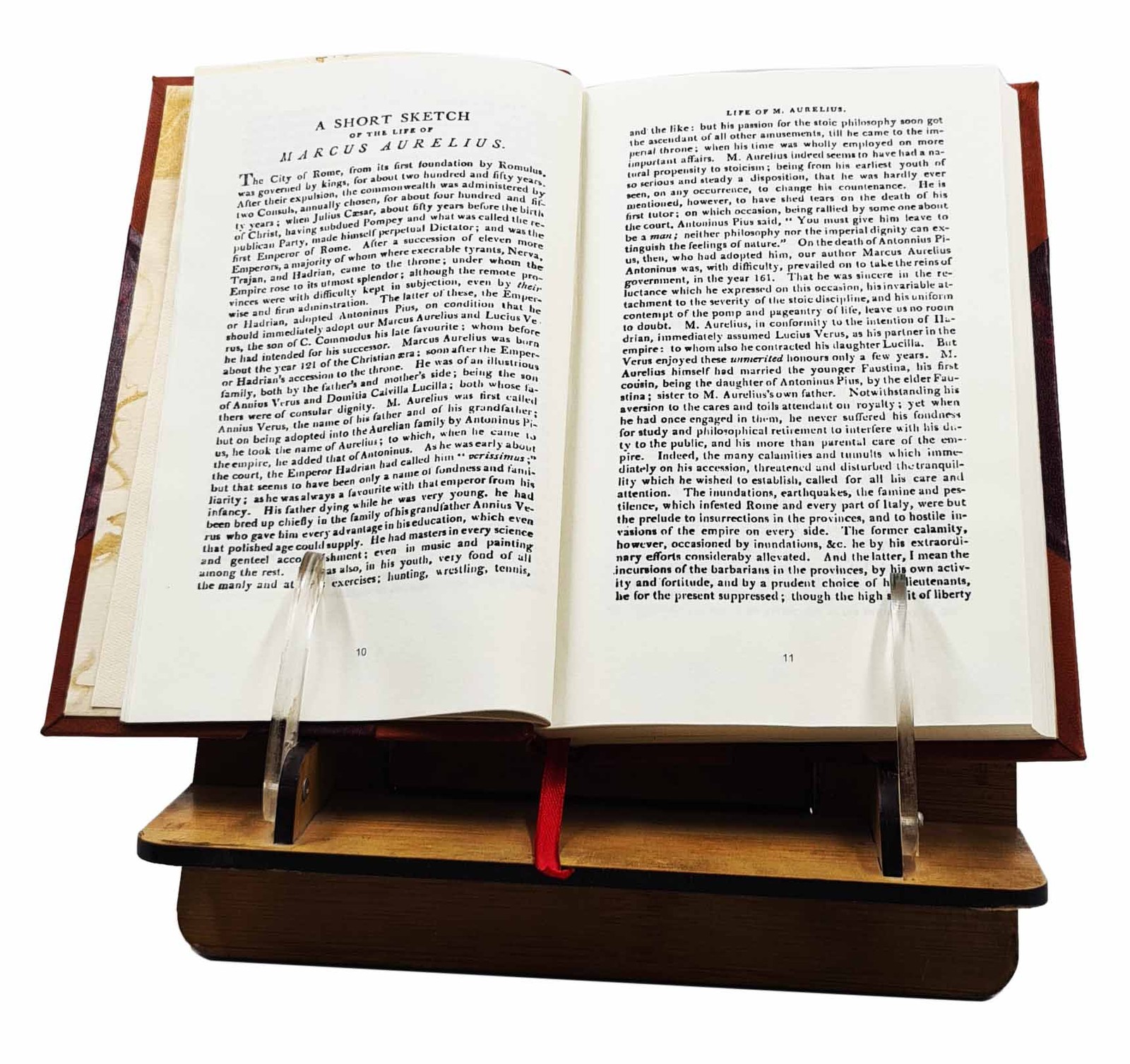 The Meditations Of The Emperor Marcus Aurelius Antoninus. A New [Leather Bound]