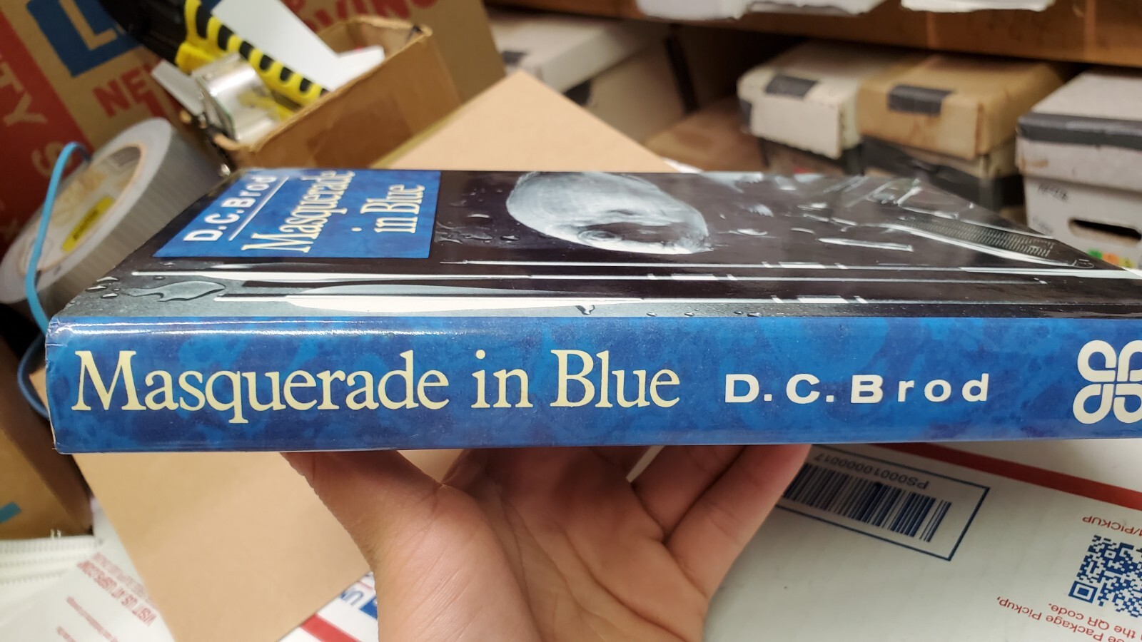 Masquerade In Blue By D. C. Brod Piatkus Pr.(UK) 1991 Hardcover