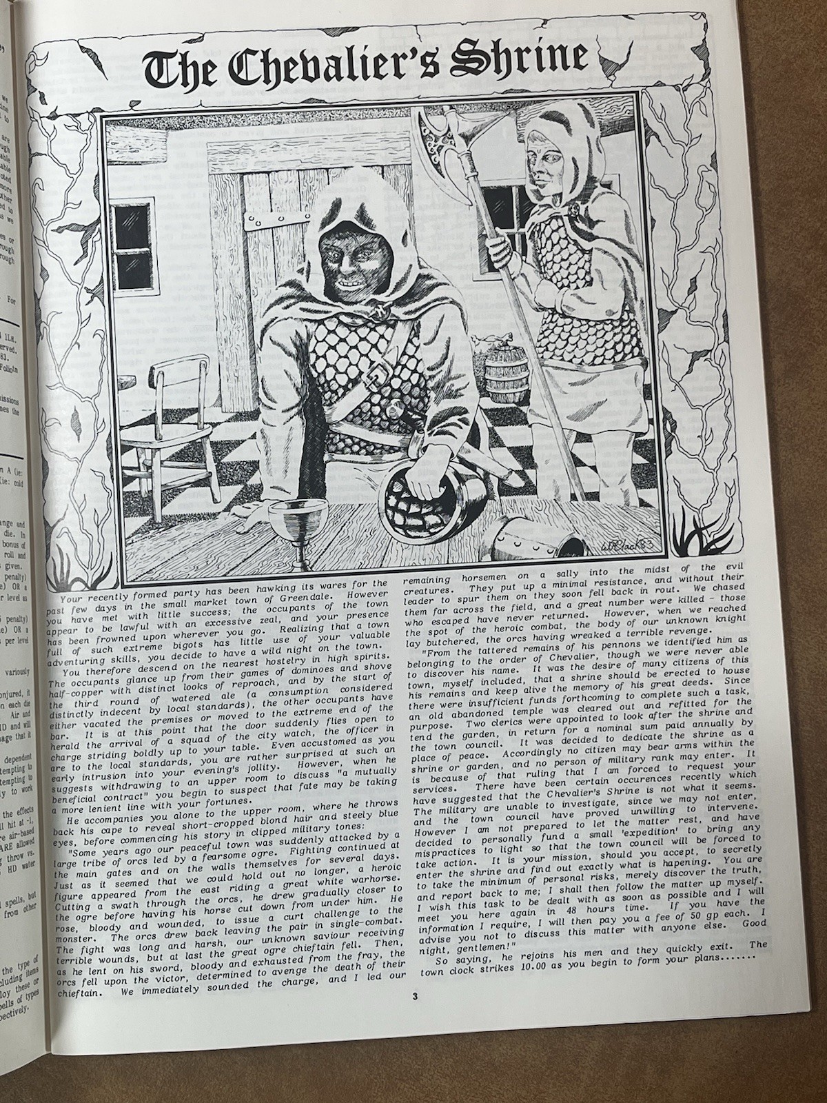 Beast Entz Tortured Souls Issue # 1 w/ AD&D Module RARE FIND