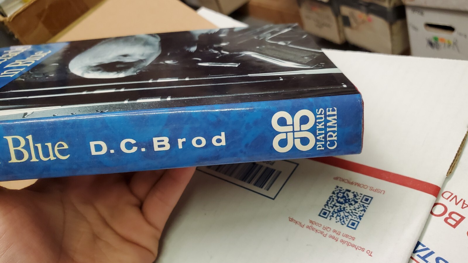 Masquerade In Blue By D. C. Brod Piatkus Pr.(UK) 1991 Hardcover