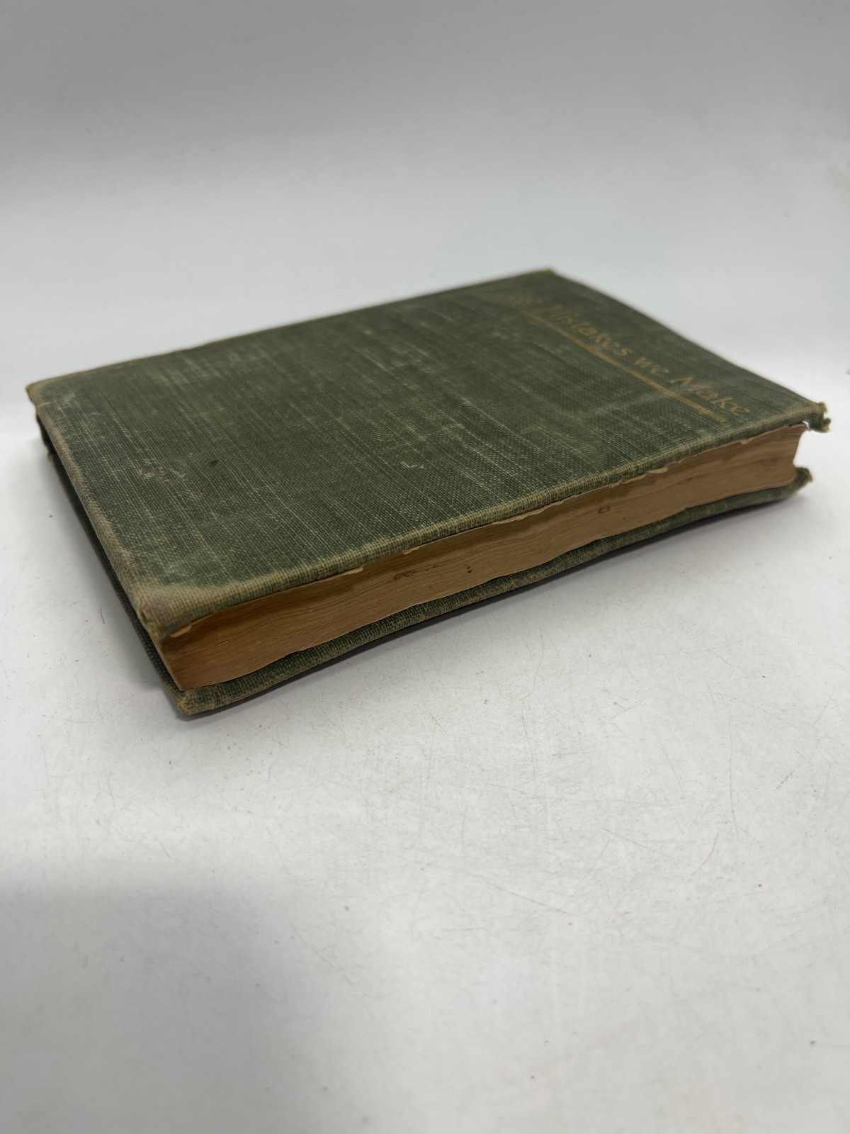 The Mistakes We Make – 1898 – ANTIQUE – WATER DAMAGE