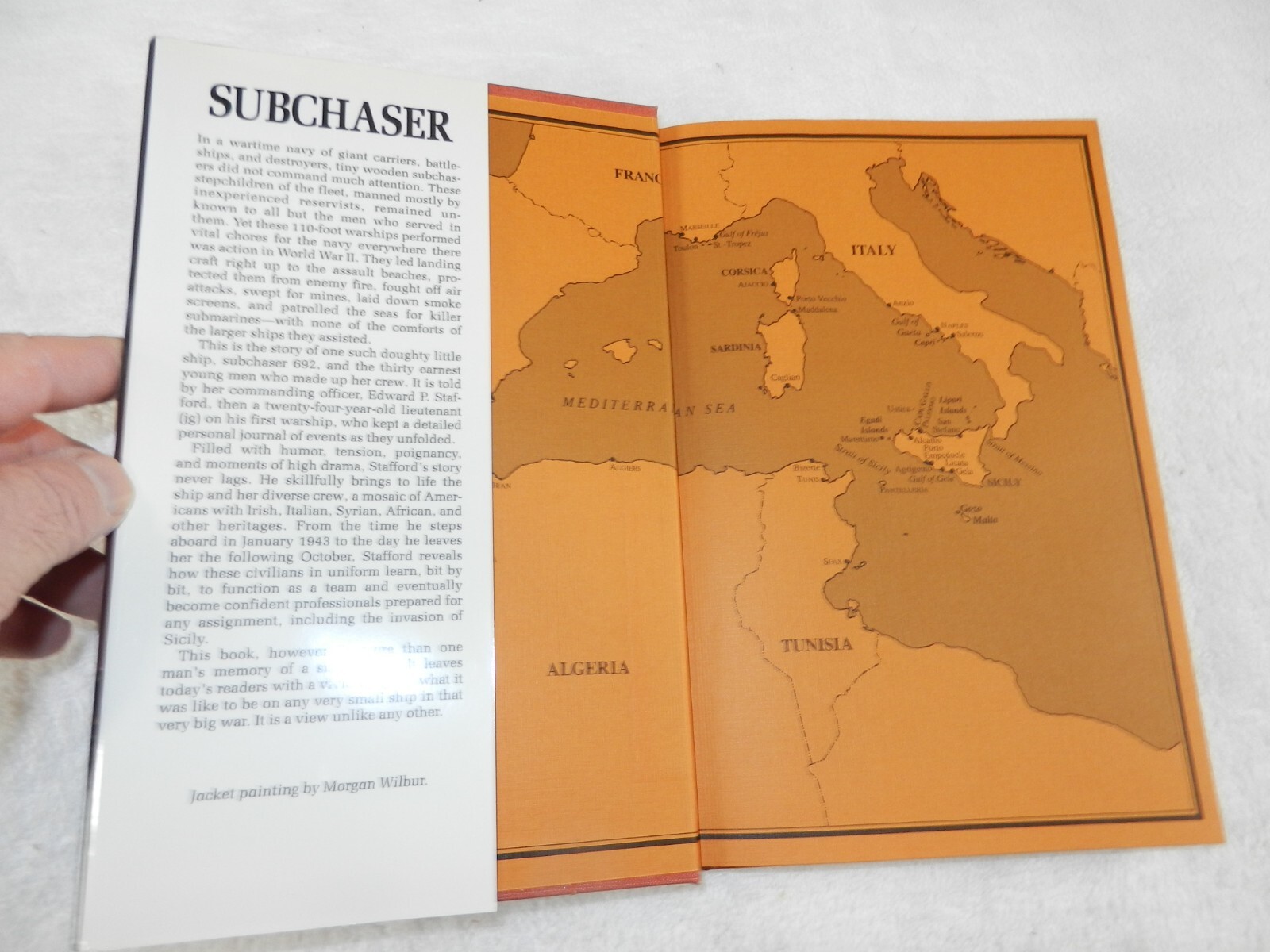 WW II 1943 Sicily Salerno Invasions & SC-692 Subchaser Captain “SUBCHASER” b