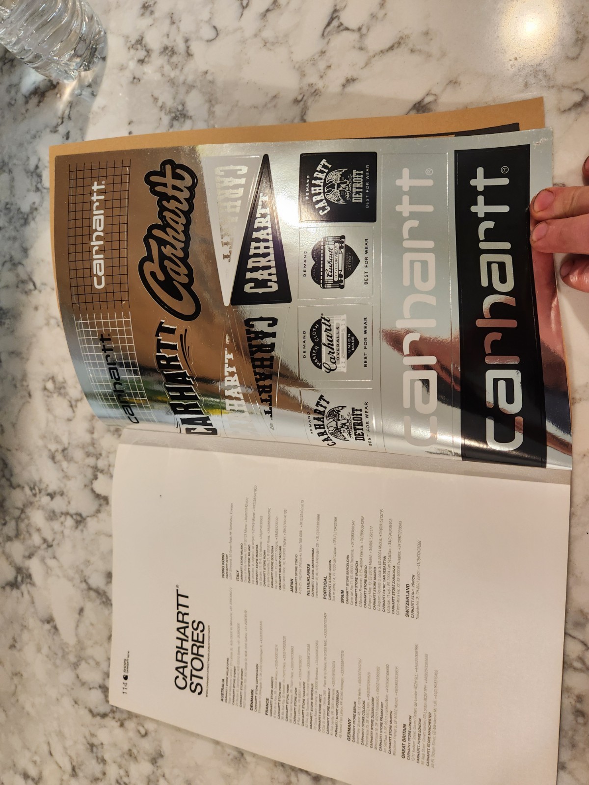 Carhartt Brand Book No 3 Limited Edition Book Includes Stickers WIP Catalog 2010