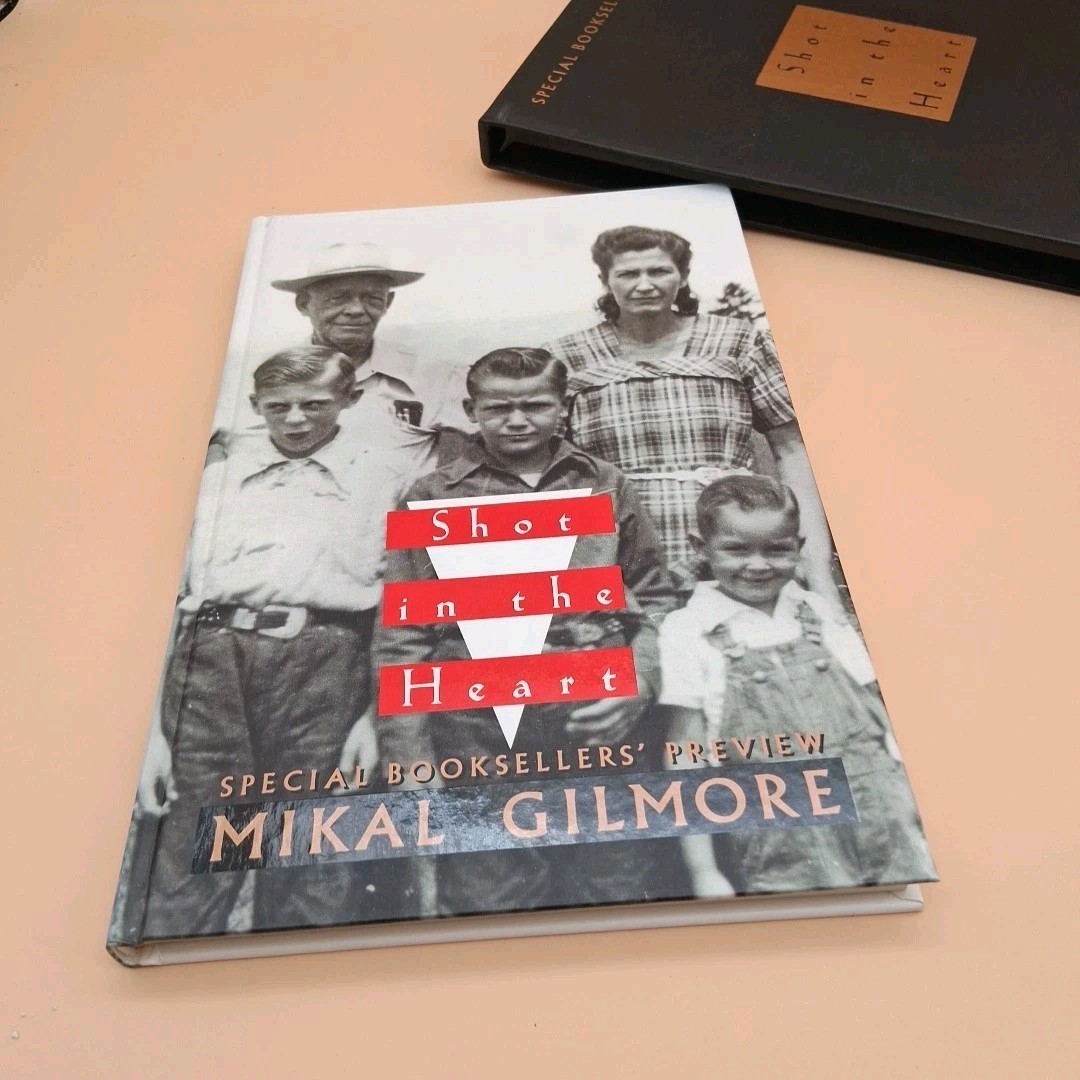 Shot in the Heart by Mikal Gilmore – Rare Signed, Ltd Ed. Slipcased- #294 of 625