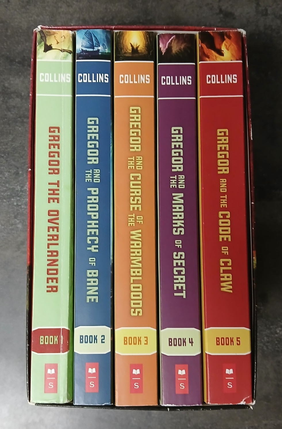 Gregor the Underland Chronicles Box Set Suzanne Collins 5 Book Softcover Fantasy