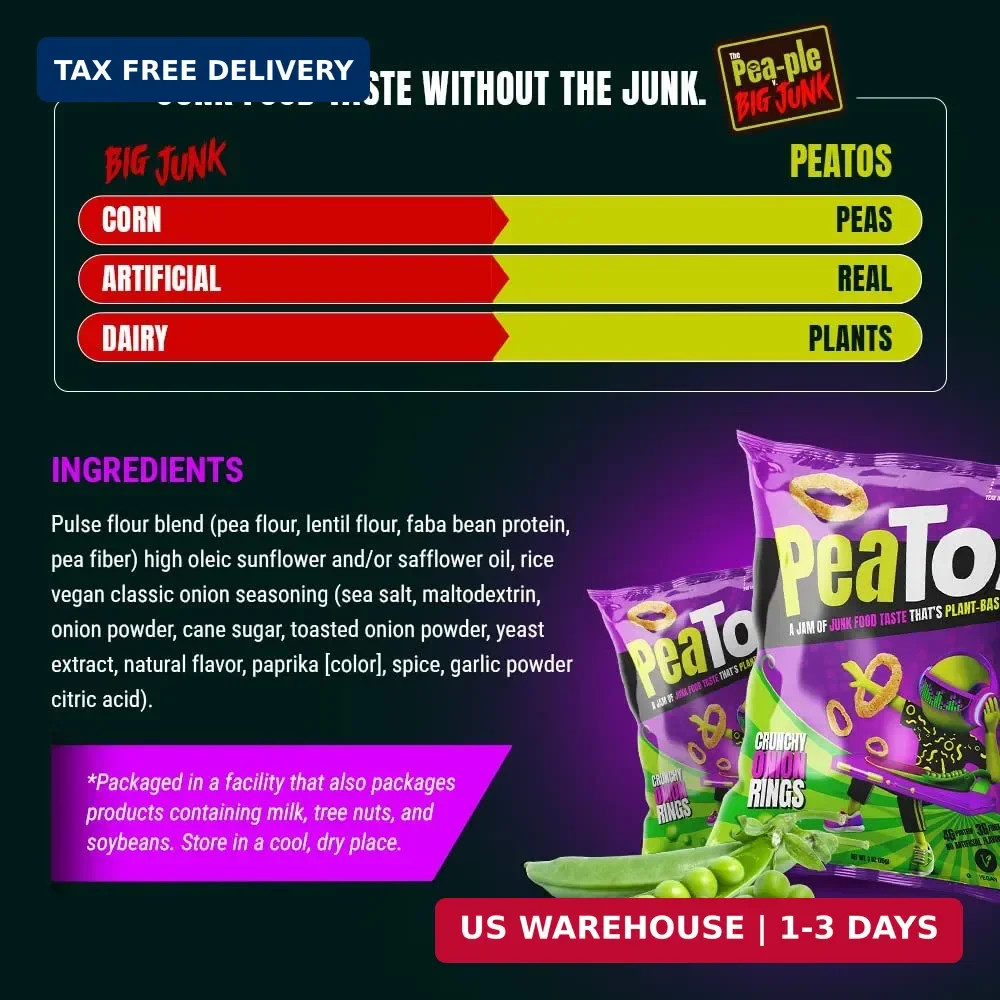 PeaTos® – the Craveworthy upgrade to America’s favorite snacks – PeaTos Classic