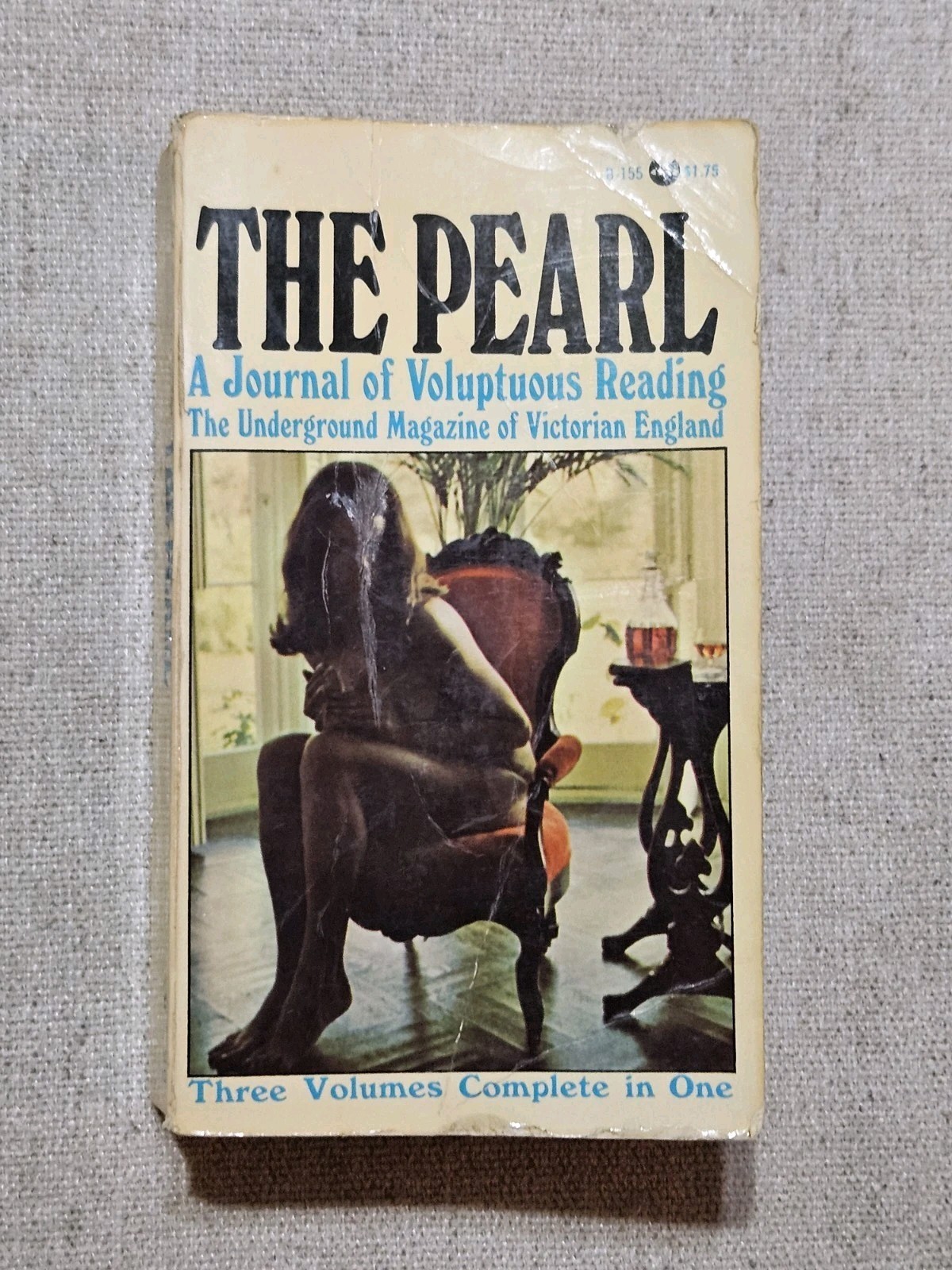 The Pearl Journal of Voluptuous Reading Complete 1968 Black Cat PB Book Erotica
