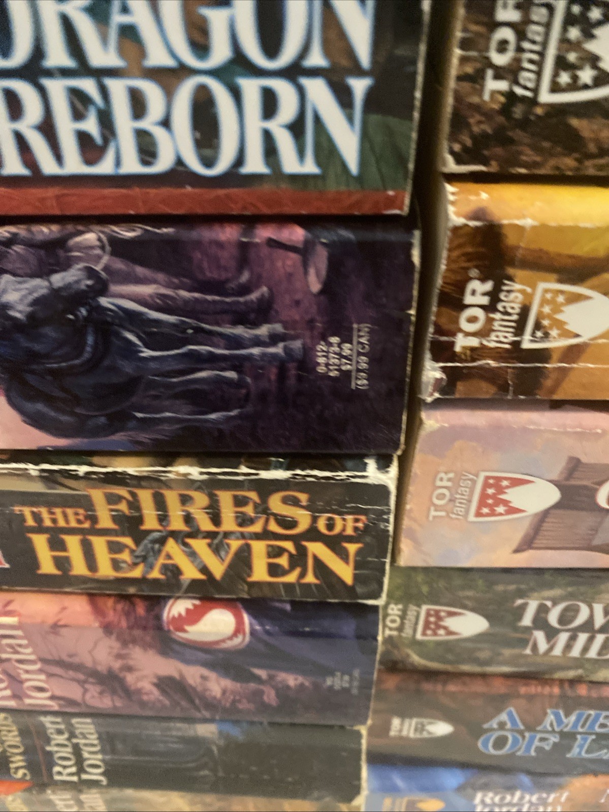 The Wheel of Time Complete Set 1-14 plus prequel 15 PB Books Robert Jordan