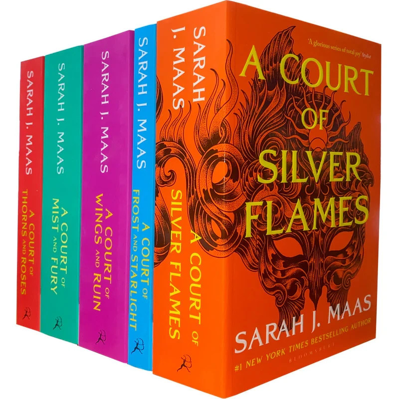 Court of Thorns and Roses Paperback Box Set (5 books) by Sarah J. Maas.