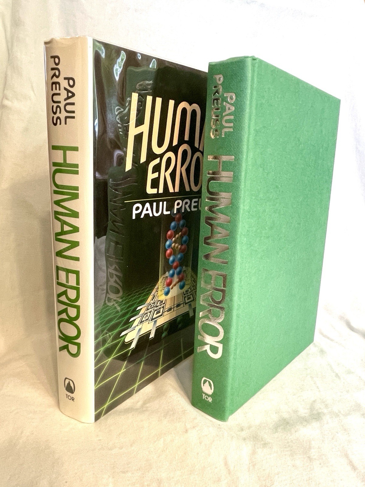 Human Error – first edition, first printing – Paul Preuss – 1985