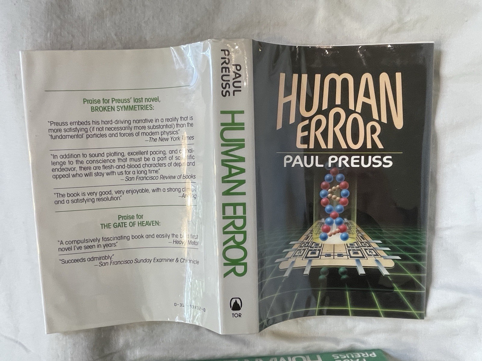 Human Error – first edition, first printing – Paul Preuss – 1985