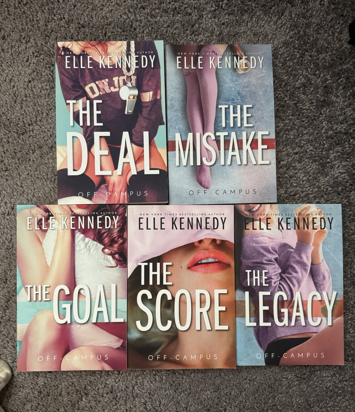 Elle Kennedy Off-Campus Series Original Covers