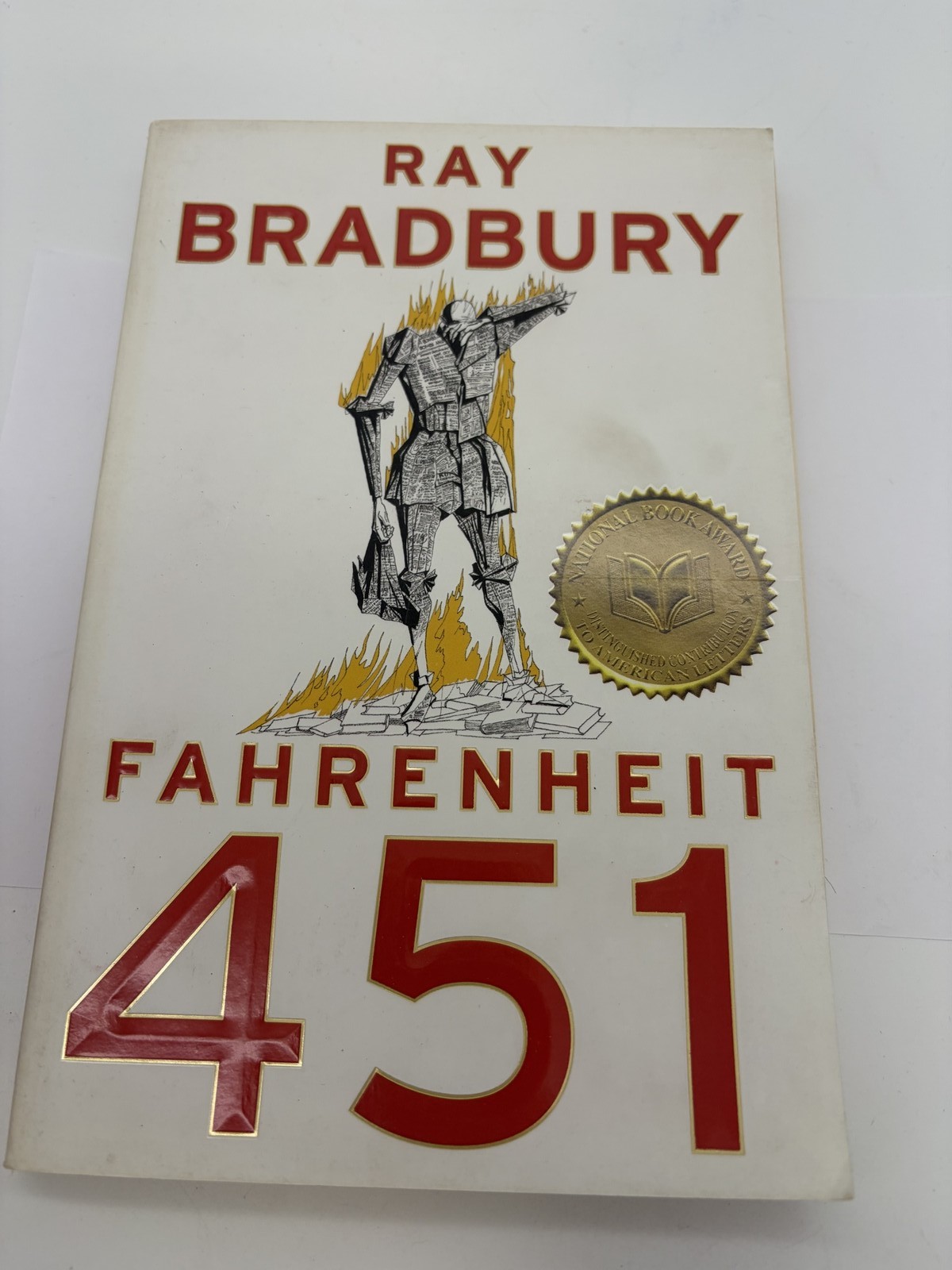Fahrenheit 451 Ray Bradbury Paperback Book