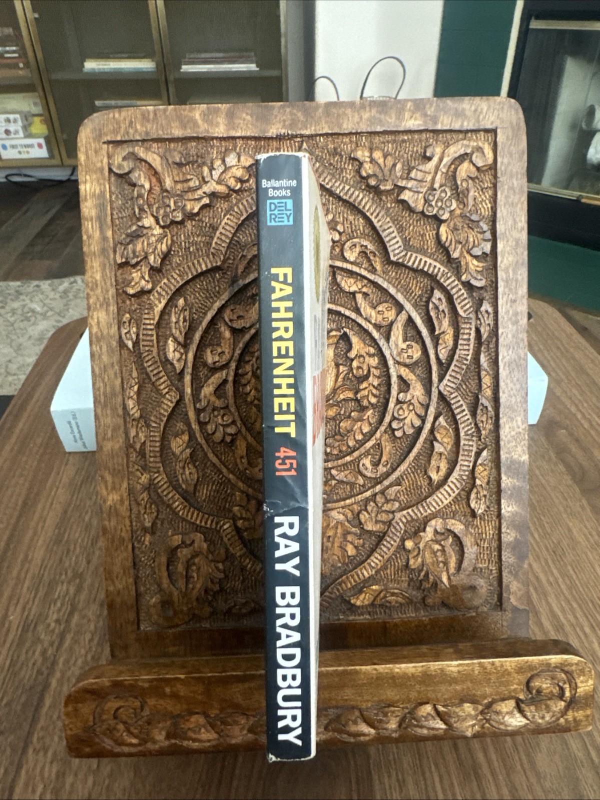 Fahrenheit 451 • Ray Bradbury • Dystopian Science Fiction • 50th Ann Ed. Del Rey