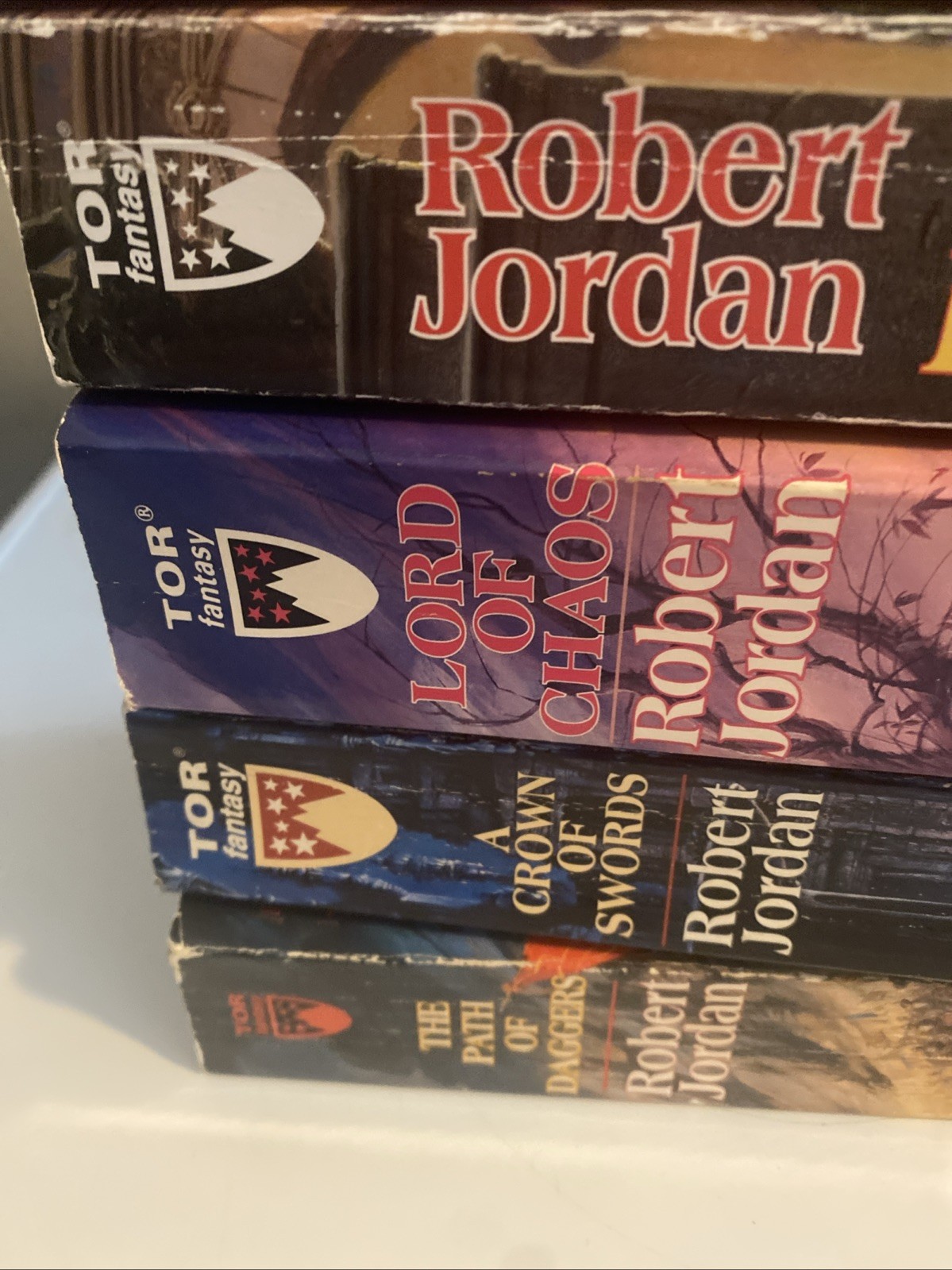 The Wheel of Time Complete Set 1-14 plus prequel 15 PB Books Robert Jordan