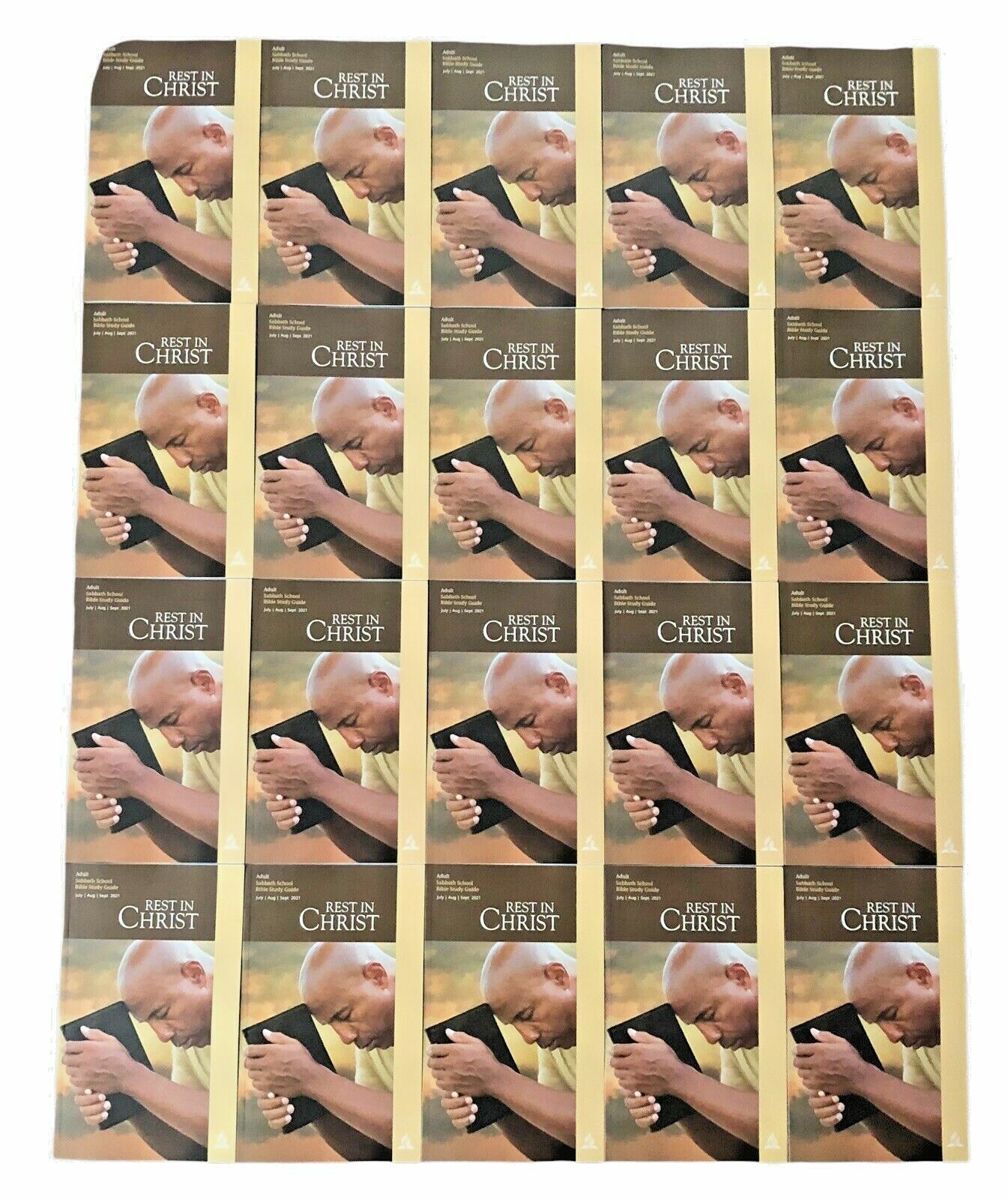 Rest in Christ 20 New Copies Adult Sabbath School Bible Study Guides Jul-Sep ’21